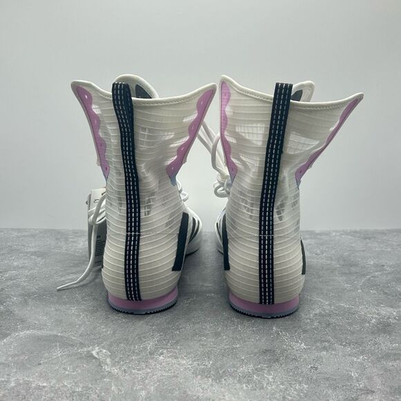 NWT Adidas BoxHog 4 'White' Boxing Training Shoes HP6878 Men's 7.5 women’s 8.5 - Picture 5 of 15